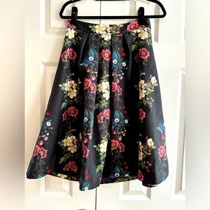 Ted Baker floral print skirt